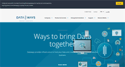 Desktop Screenshot of dataways.gr